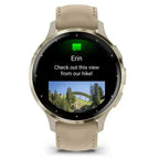 Garmin 010-02785-55 Smartwatch / Sports Watch 3.05 cm (1.2") AMOLED 41 mm Digital 390 x 390 px Touchscreen Gold Wi-Fi GPS Akcesoria sportowe i turystyczne/Zegarki sportowe Your Sports Performance