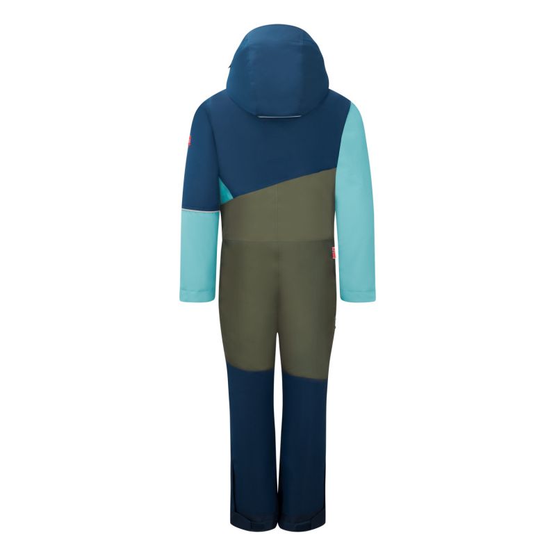 Trollkids Kids Hallingdal Snowsuit snow blue/green (350-355) In preparation Your Sports Performance