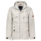 Men’s Mid-Season Jacket Geographical Norway BARIMO OFF WHITE DB MEN 009 (SZ1967H/GN-OFF WHITE)