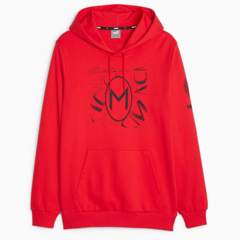 Sweatshirt Puma AC Milan FtbCore Graphic Hoody M 772316-01 Clothing/Lifestyle Puma