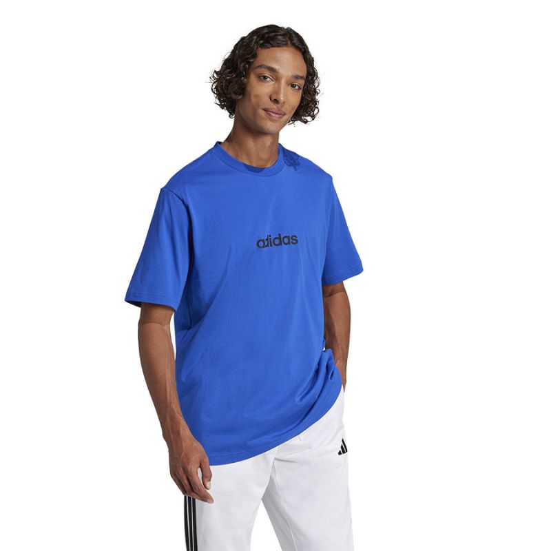 adidas Single Jersey Linear Tee M JE8995 Clothing/Lifestyle/T-shirts Adidas