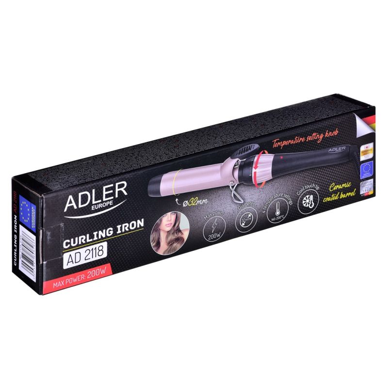 ADLER AD 2118 curling iron AGD - Produkty/Lokówki do włosów Your Sports Performance