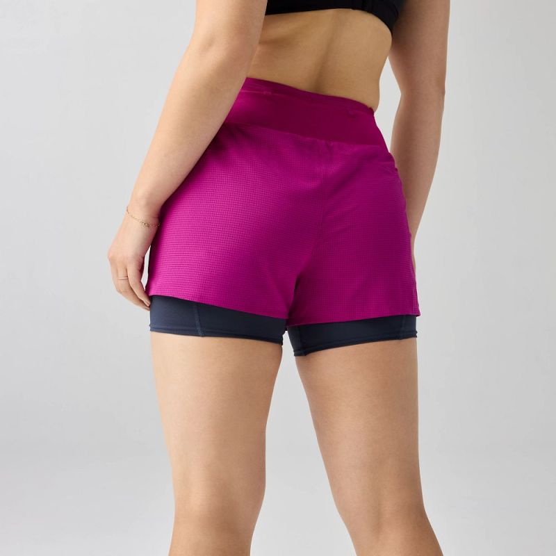 High Point Women's 3″ 2-in-1 Short 2.0 Running Shorts Pink Import z Brooks/Brooks/Spodenki Your Sports Performance
