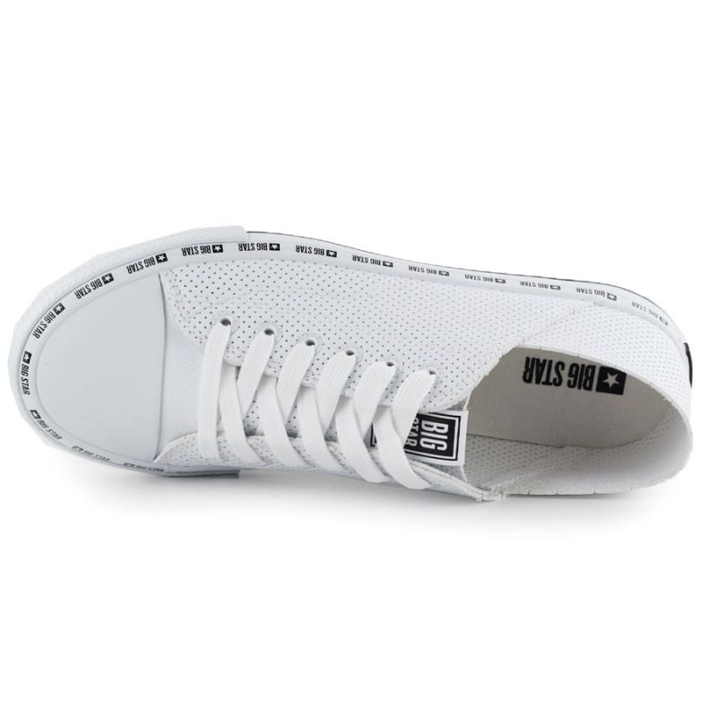 Big Star W FF274024 openwork low sneakers white Footwear/Lifestyle/Big Star Your Sports Performance