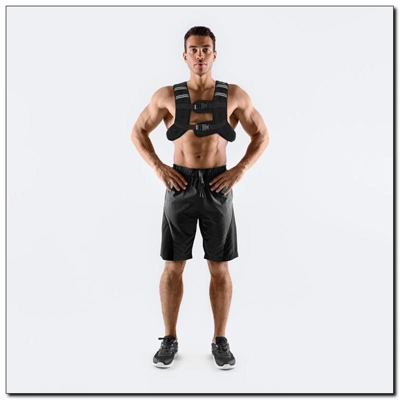 HMS KTO05 5kg neoprene weighted training vest In preparation Your Sports Performance