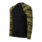 Malfini Camouflage LS M T-shirt MLI-16634 camouflage green Clothing/Lifestyle/T-shirts/Malfini Malfini