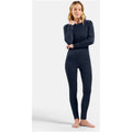 Women’s Odlo ACTIVE WARM ECO thermal leggings navy blue