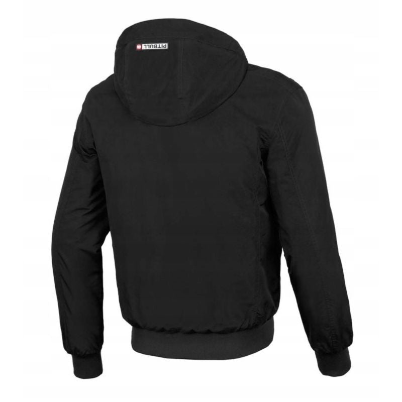 Pit Bull West Coast Cabrillo Summer Hooded Men's Spring Jacket Black - 5230139 Odzież/Odzież na co dzień Your Sports Performance