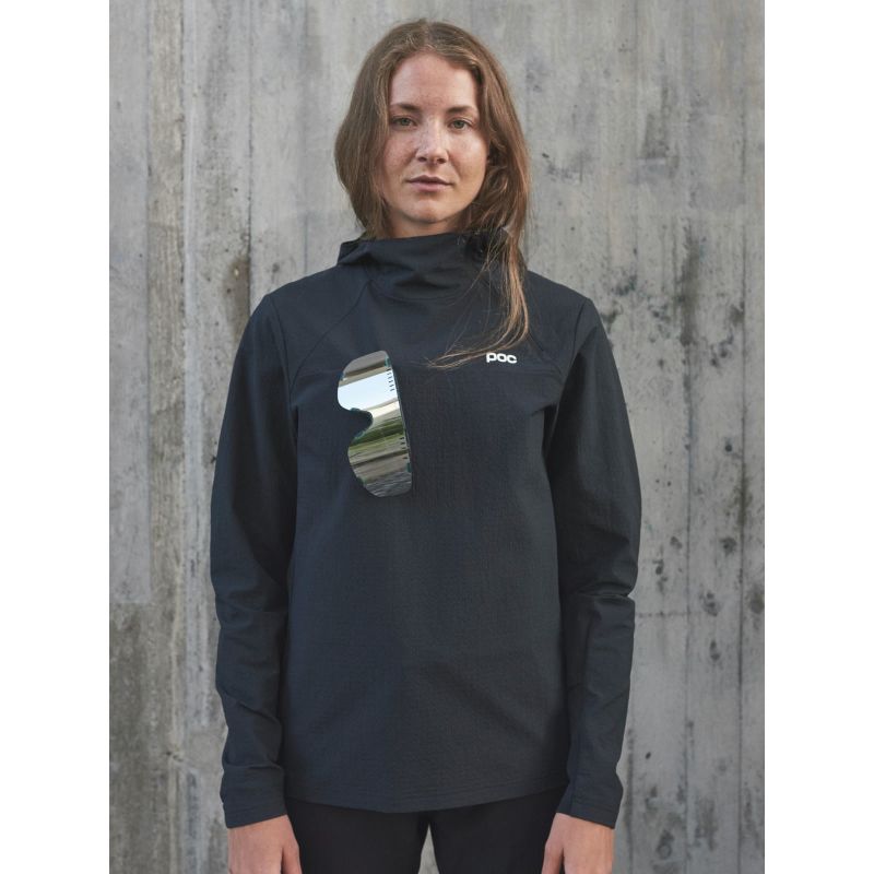 POC W's MANTLE THERMAL Hoodie - Black