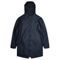 Rains unisex long rain jacket LONG JACKET W3 12020 47 NAVY Clothing Your Sports Performance