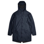 Rains unisex long rain jacket LONG JACKET W3 12020 47 NAVY Clothing Your Sports Performance