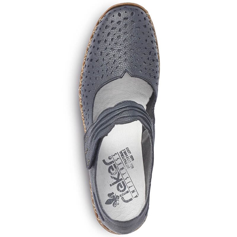 Rieker W RKR139 navy blue leather shoes Footwear/Lifestyle/Rieker Your Sports Performance