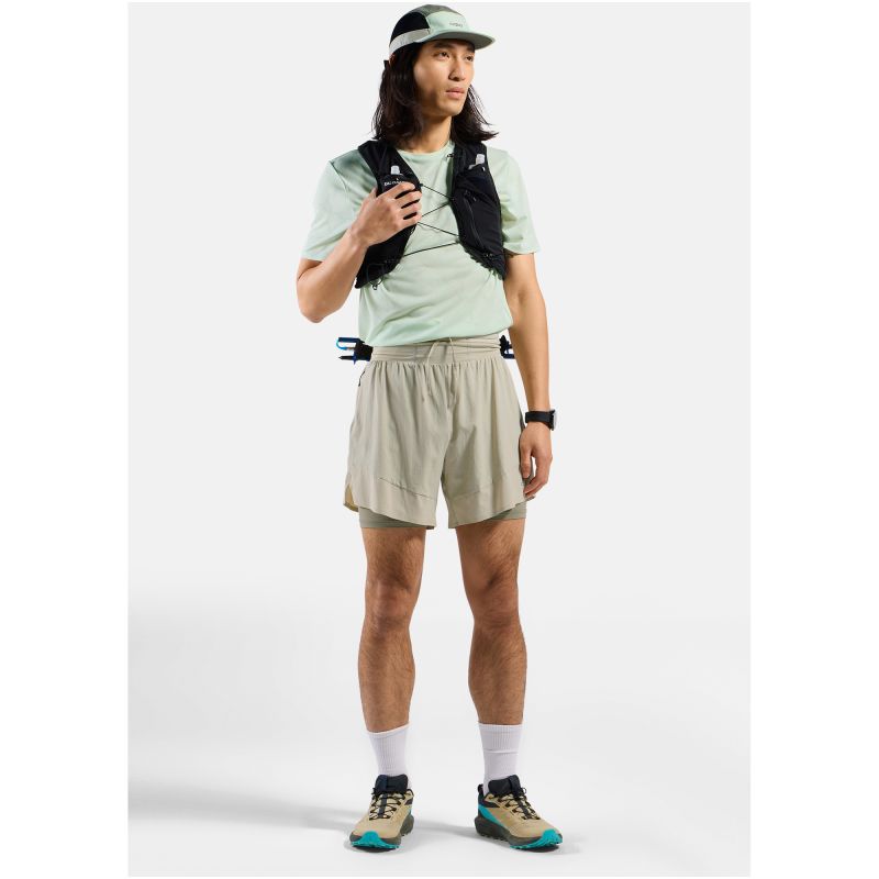 Odlo X-ALP TRAIL 6 INCH 2-in-1 Men’s Shorts, Grey