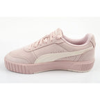 Puma women's sports shoes Carina Mia SD powder pink leather comfortable sneakers