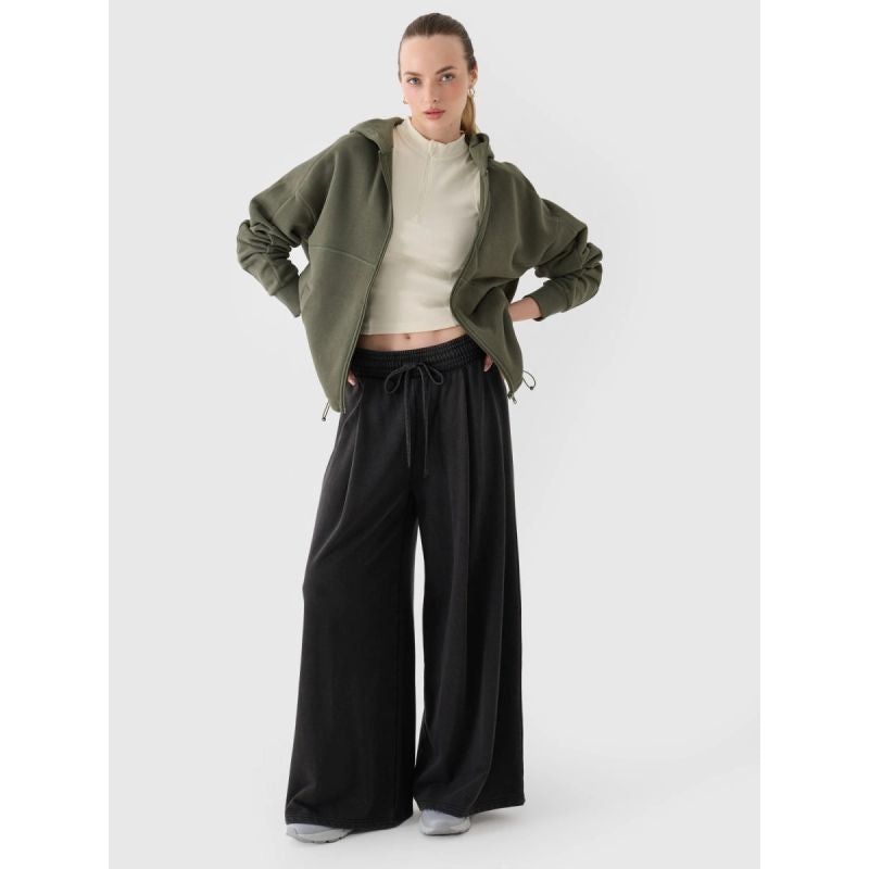 Women's sweatshirt with a hood, 4F 4FRAW24TSWSF2055-43S 4f