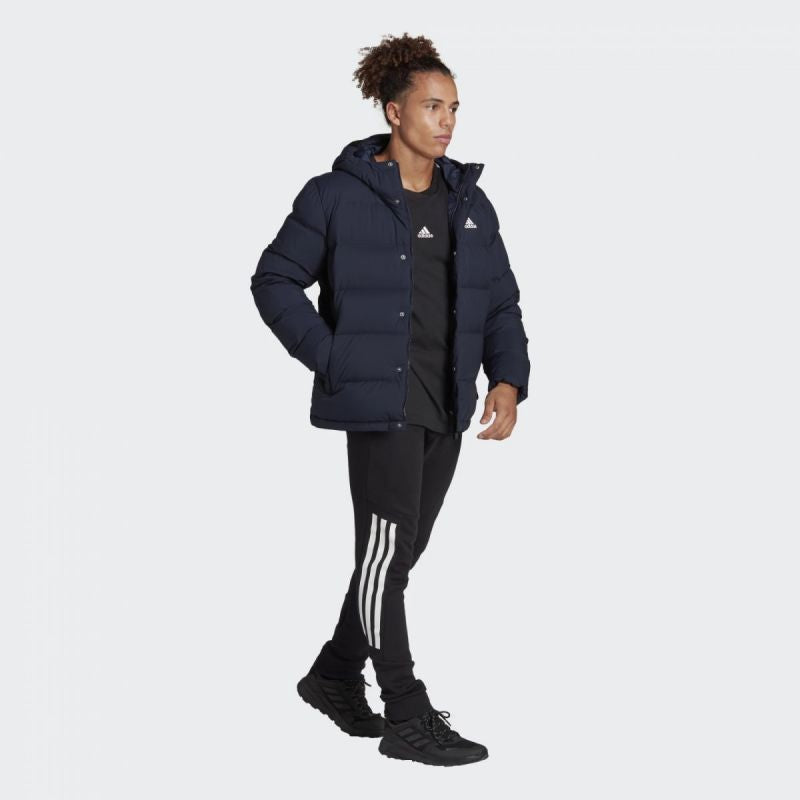Jacket adidas Helionic Hooded Down Jacket M HG8750 Clothing/Lifestyle Adidas