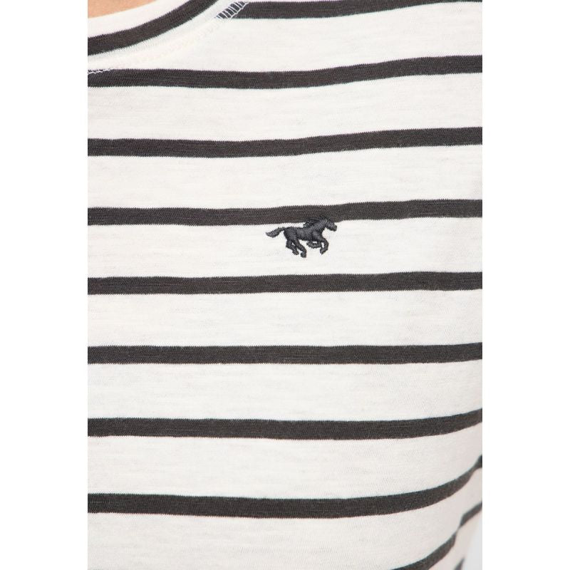 Mustang women's striped T-shirt WINONA 1017488 12843 Mustang
