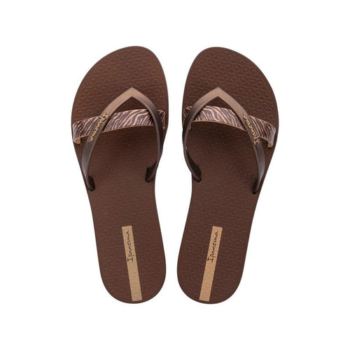 Ipanema Kirei women's flip-flops, fashionable and comfortable, brown for the beach Ipanema