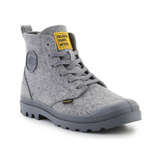Palladium Pampa Hi Merino shoes 74377-027-M Gray Footwear/Lifestyle/Palladium Your Sports Performance
