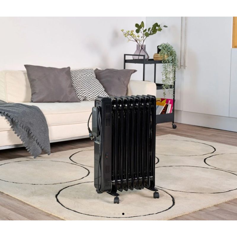 Black+Decker BXRA2001E oil radiator (2000W; 9 elements) AGD - Produkty/Grzejniki olejowe Your Sports Performance