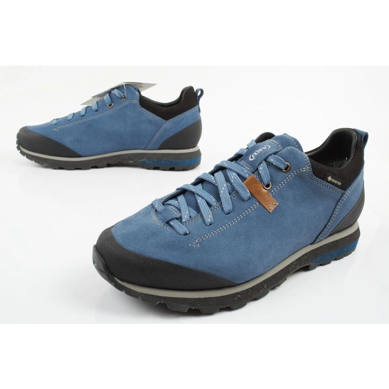 Aku Bellamont Gore-tex men's trekking shoes, durable, blue Aku