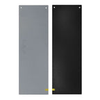 HMS MFK03 gray-black club fitness mat with holes In preparation Your Sports Performance