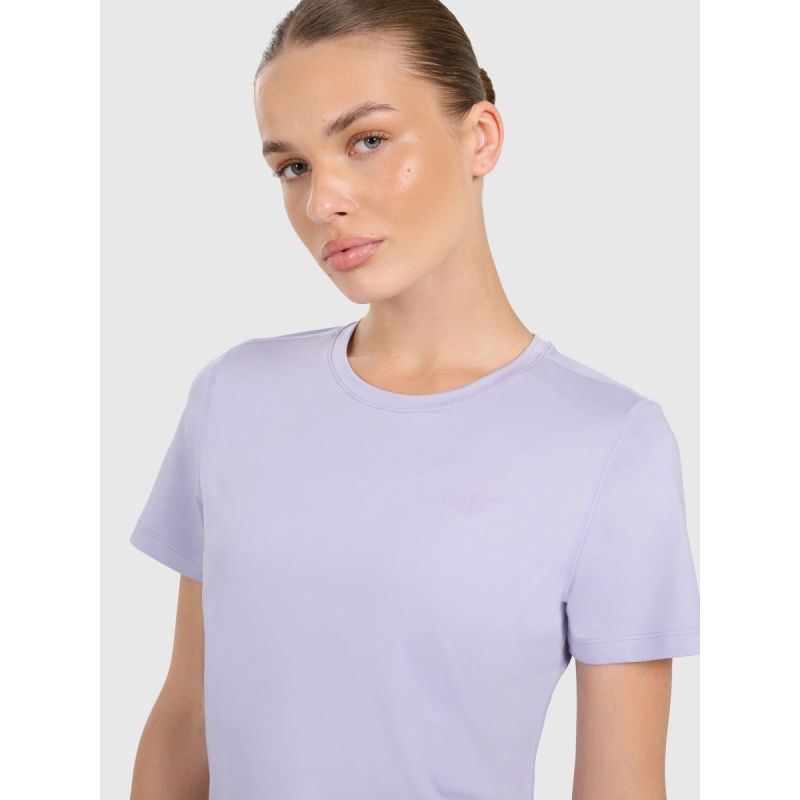 Women's quick-drying regular training T-shirt 4F 4FWAW25TFTSF1516-34S *Kategoria tymczasowa Your Sports Performance