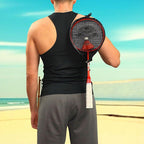 BADMINTON SET IN RED ORANGE ENERO 105 CASE Accessories Your Sports Performance