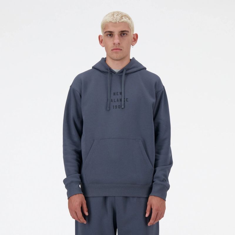 New Balance Graphic Hoodie M MT41517GT Clothing/Outdoor New Balance