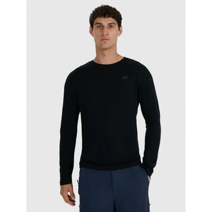 Men's quick-drying trekking longsleeve with merino wool 4F 4FWAW25TFLOM430-20S 4f