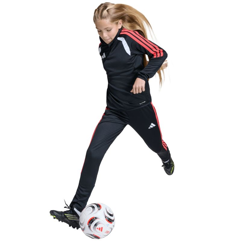 adidas Tiro 26 League Training Top for kids, black, white, and red, JY7159 adidas