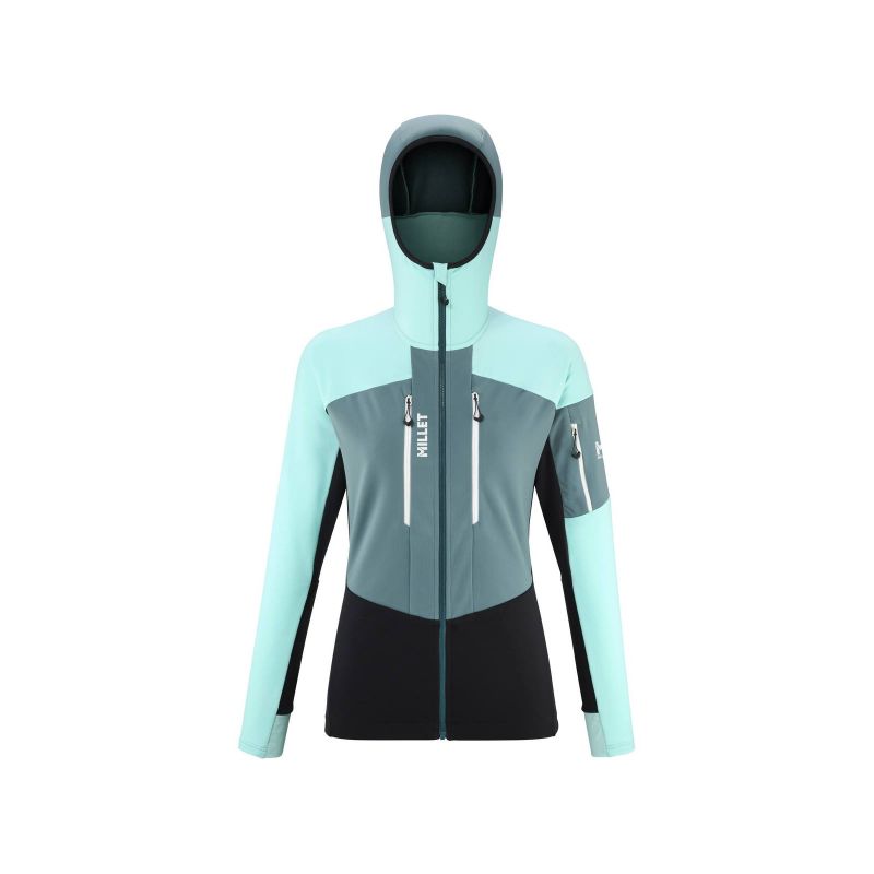 MILLET W Pierra Ment Hoodie Jacket Black Import z PMSport Your Sports Performance