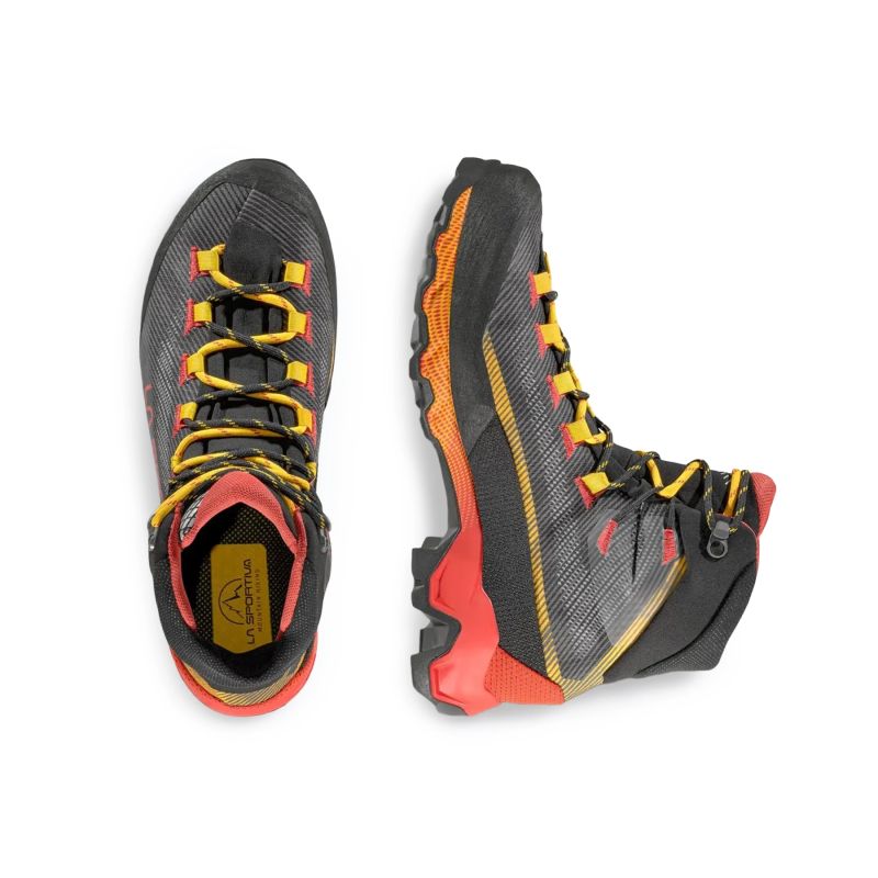 La Sportiva Aequilibrium Hike GTX ZFHS137G00Y00 carbon/yellow In preparation Your Sports Performance