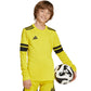 adidas Squadra 25 Long Sleeve Kids T-Shirt Yellow JJ0043 In preparation Adidas