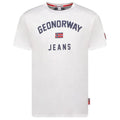 Geographical Norway Jassier T-shirt 254 M SY1361H/GN-White Clothing/Lifestyle/T-shirts/ Geographical Norway Your Sports Performance
