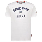 Geographical Norway Jassier T-shirt 254 M SY1361H/GN-White Clothing/Lifestyle/T-shirts/ Geographical Norway Your Sports Performance