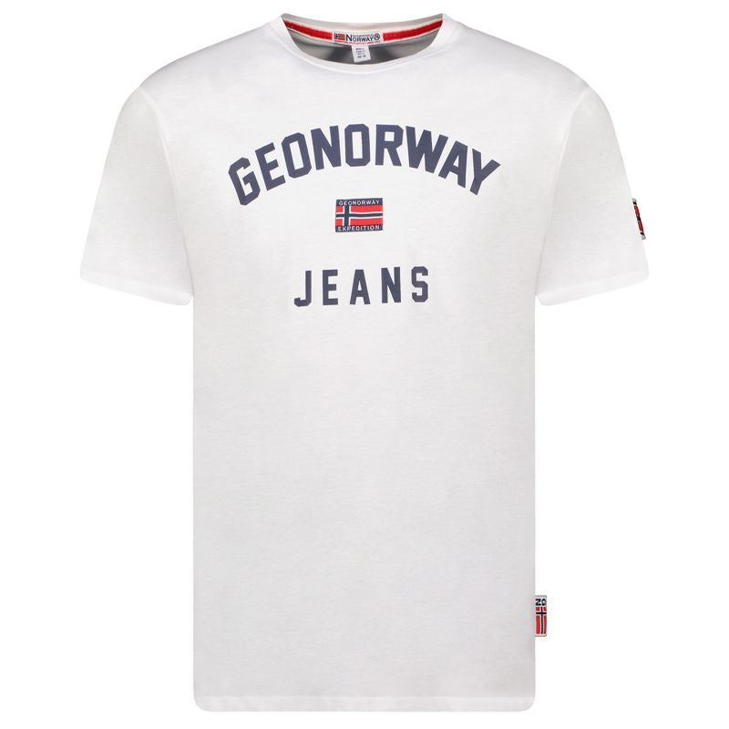 Geographical Norway Jassier T-shirt 254 M SY1361H/GN-White Clothing/Lifestyle/T-shirts/ Geographical Norway Your Sports Performance