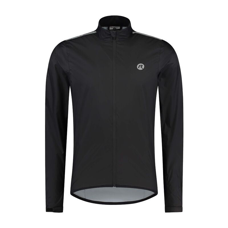 Rogelli CORE rain jacket black M Rogelli/Rower/Men/Kurtki/Przeciwdeszczowe Your Sports Performance