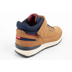 Levi's Sierra children's high-top brown sports shoes with velcro