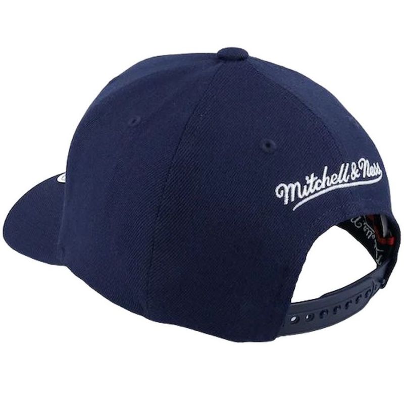 Mitchell &amp; Ness NBA Pinscript Classic Cap HHSSINTL103-MNNYYPPPNAVY Clothing/Basketball/Mitchell & Ness Your Sports Performance