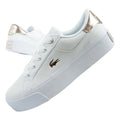 Lacoste women's sports shoes Ziane Platform 126 sneakers white fashionable Lacoste