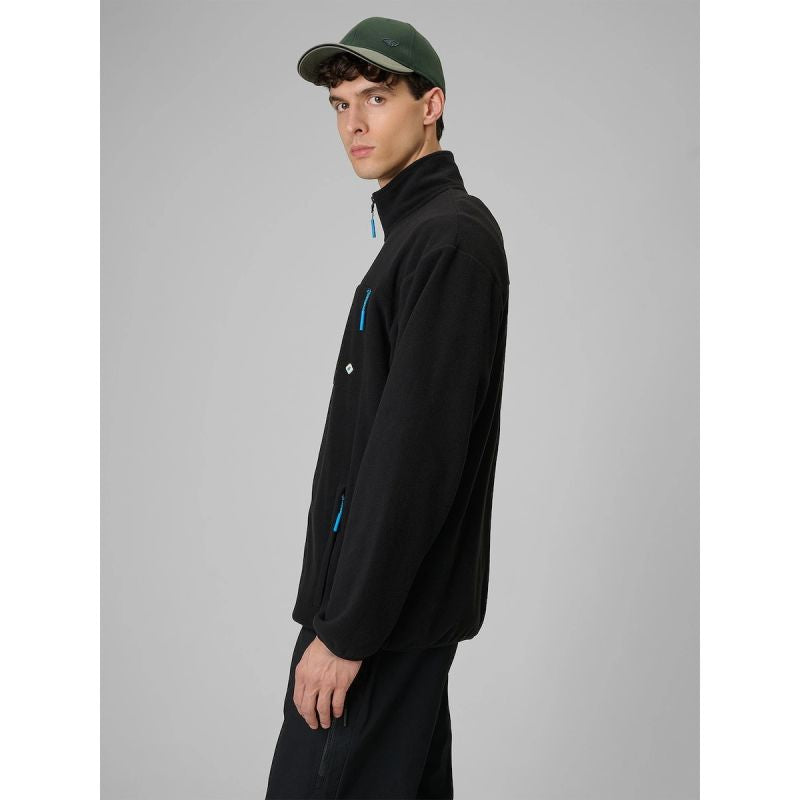 Men's relaxed fleece with stand-up collar 4F 4FRSS26TFLEM502-20S 4f