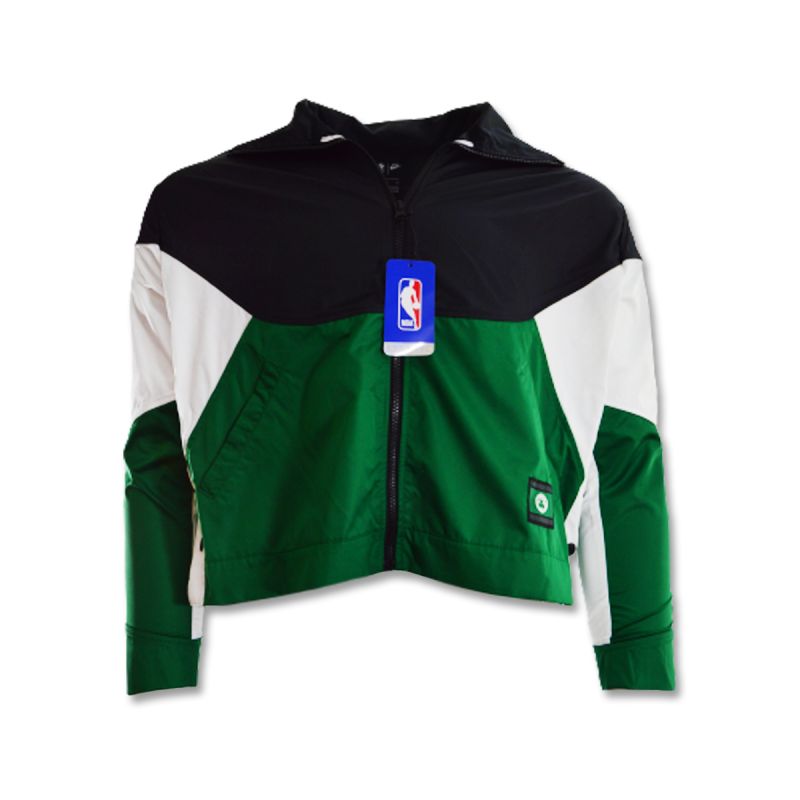 Women's Nike Performance NBA Boston Celtics Sports Windbreaker Jacket - AV0638-010 Nike