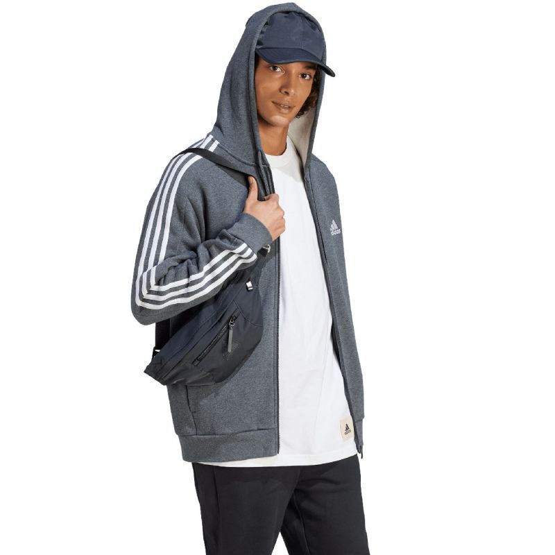 adidas Essentials Fleece 3-Stripes Full-Zip M Sweatshirt IJ6480 Clothing/Lifestyle Adidas