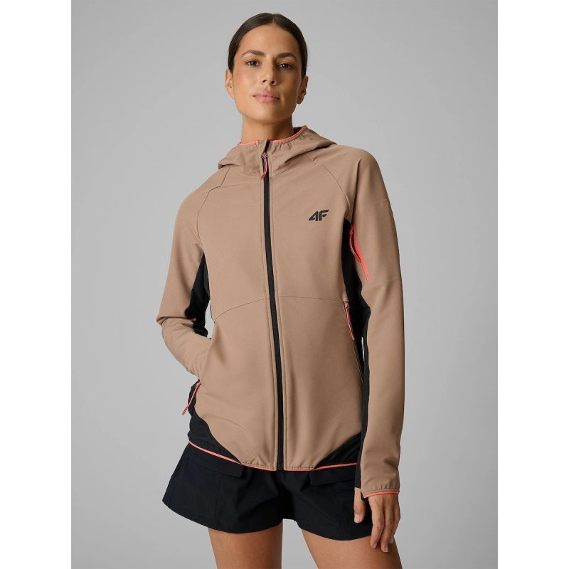 Women's windproof softshell jacket 4F 4FRSS26TSOFF645-83S 4f