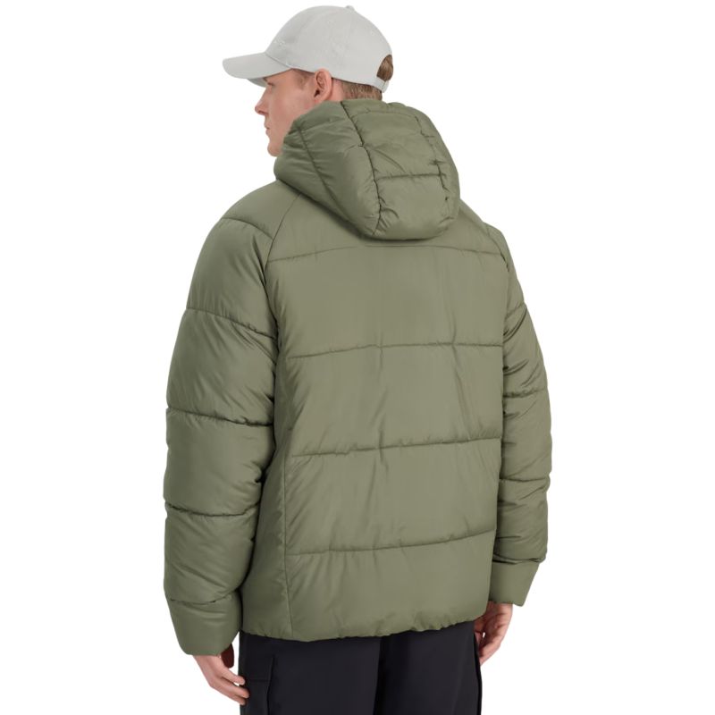 Men's down jacket 4F M0708 khaki 4FRAW25TDJAM0708 43S In preparation Your Sports Performance