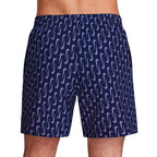 Nike Breaker Swoosh Link Midnig Navy-Pink-Purple Swim Shorts NESSG577 440