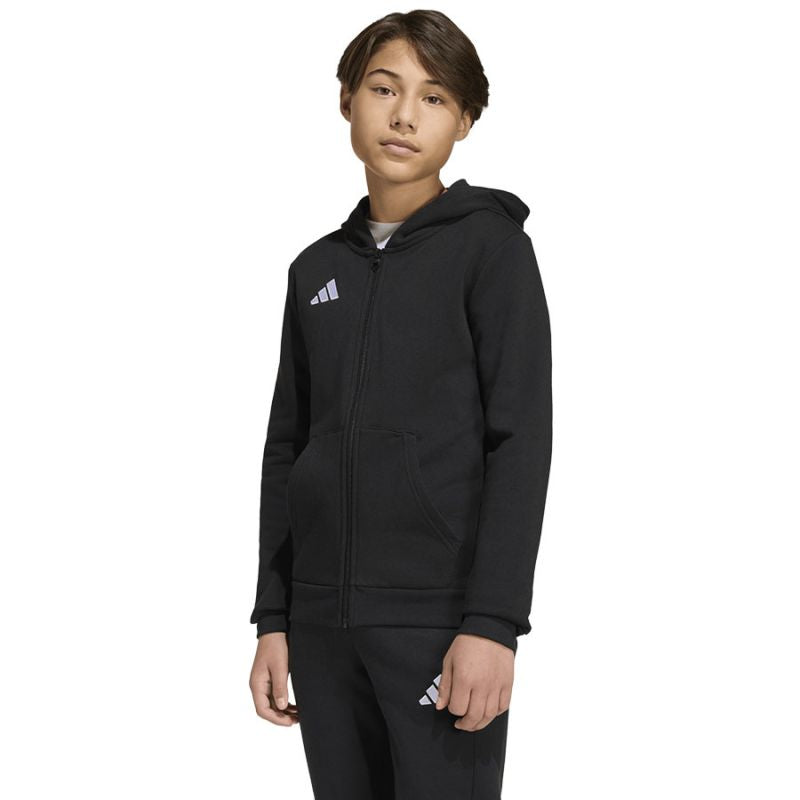 Adidas ENTRADA 26 Hoody Full Zip Junior sweatshirt KH1782 Clothing Your Sports Performance