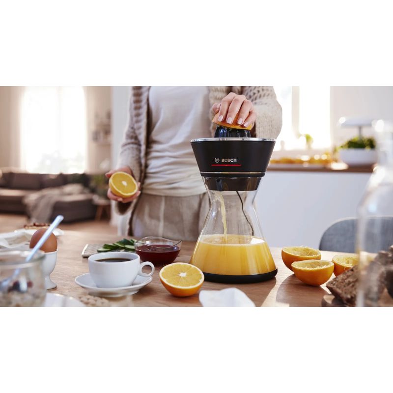 BOSCH MCP72GPB citrus juicer (40W; 1l; black, transparent) AGD - Produkty/Wyciskarki do cytrusów Your Sports Performance