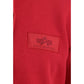 Alpha Industries Men's Back Print Hoody Speed Red Kangaroo Graphic Hoodie (178318-328) In preparation Your Sports Performance